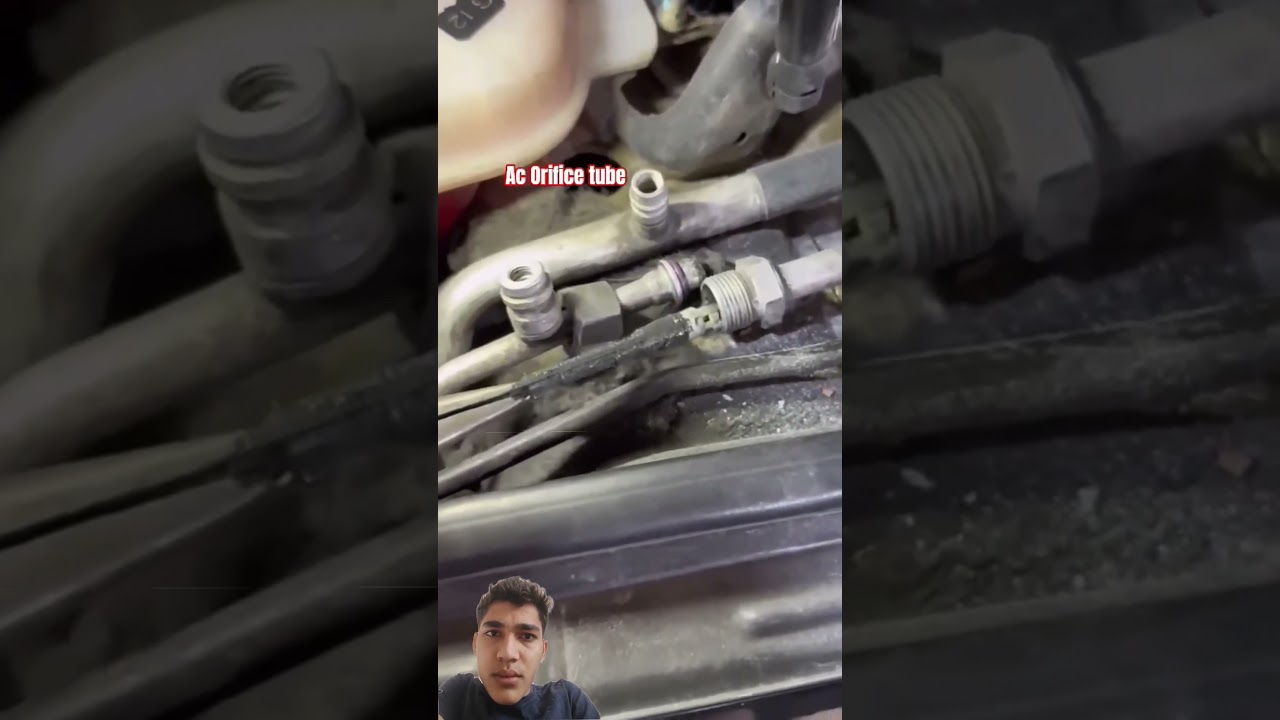 ❌AC NOT COOLING BECAUSE OF AC ORIFICE TUBE. #automobile #short #short #shortsvideo
