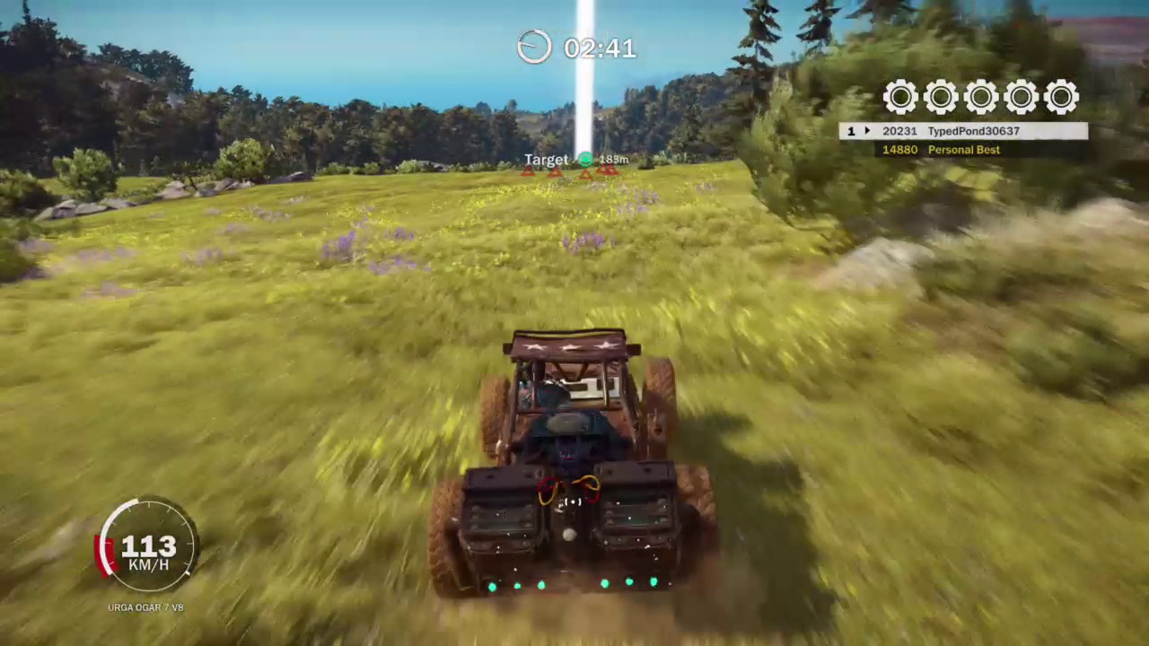 JC3: Montana Bluff Blast challenge [5gears] challenge [5gears]