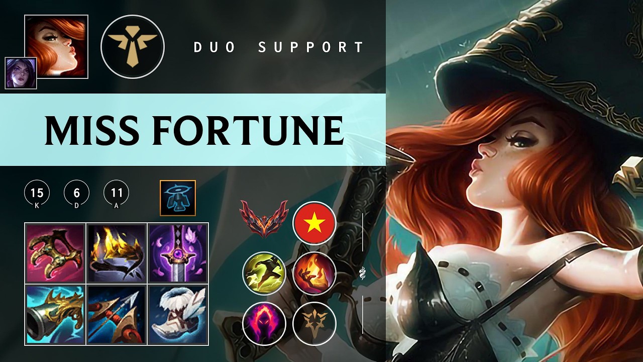 Miss Fortune Support vs Thresh - VN Grandmaster Patch 26.04