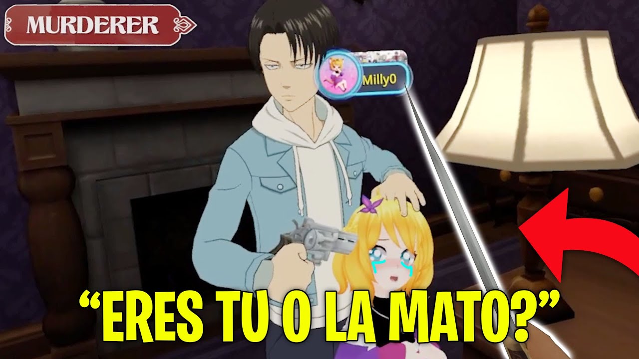 ARMIN Y LEVI JUEGAN MURDER MYSTERY | ARMIN es el MALO #3
