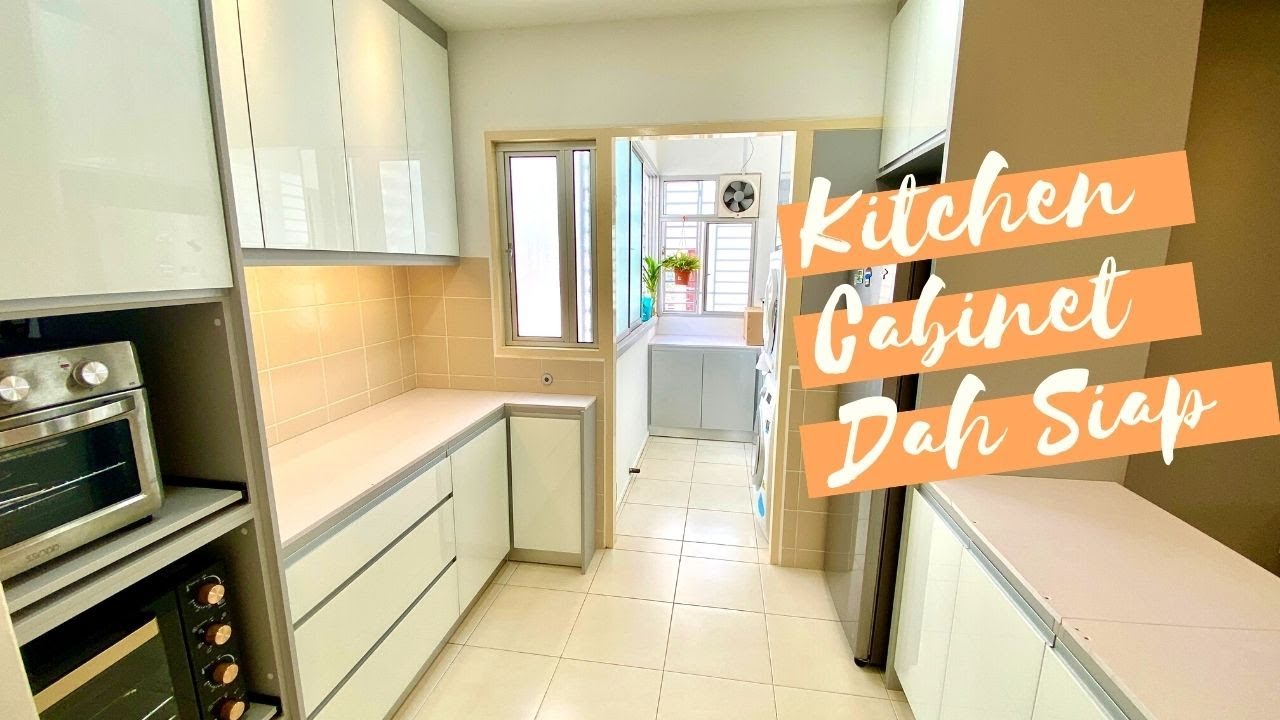 Kitchen Cabinet Dah Siap