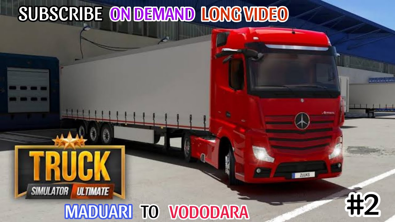 SUBSCRIBE ON DEMAND LONG VIDEO || TRUCK SIMULATOR ULTIMATE PART #2
