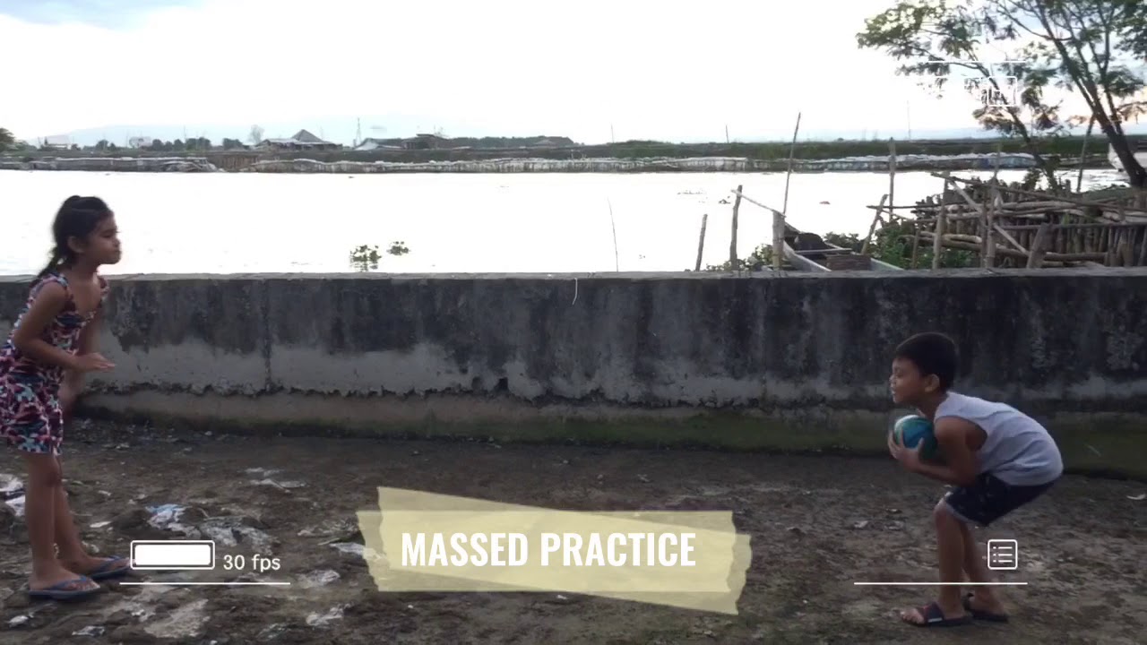 Massed Practice & Distributed Practice