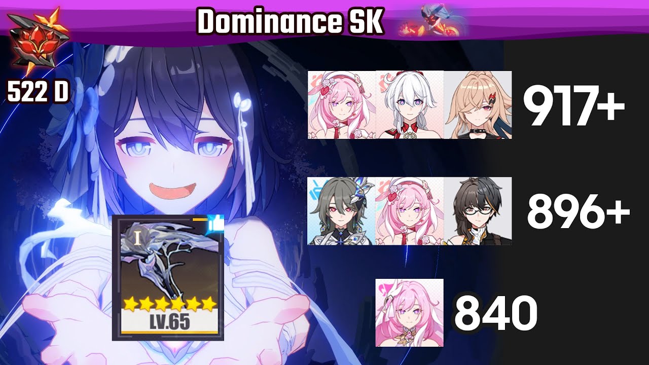 SEELE HORB DLC 900+ Dominance Shadow Knight &hearts; Honkai Impact 3
