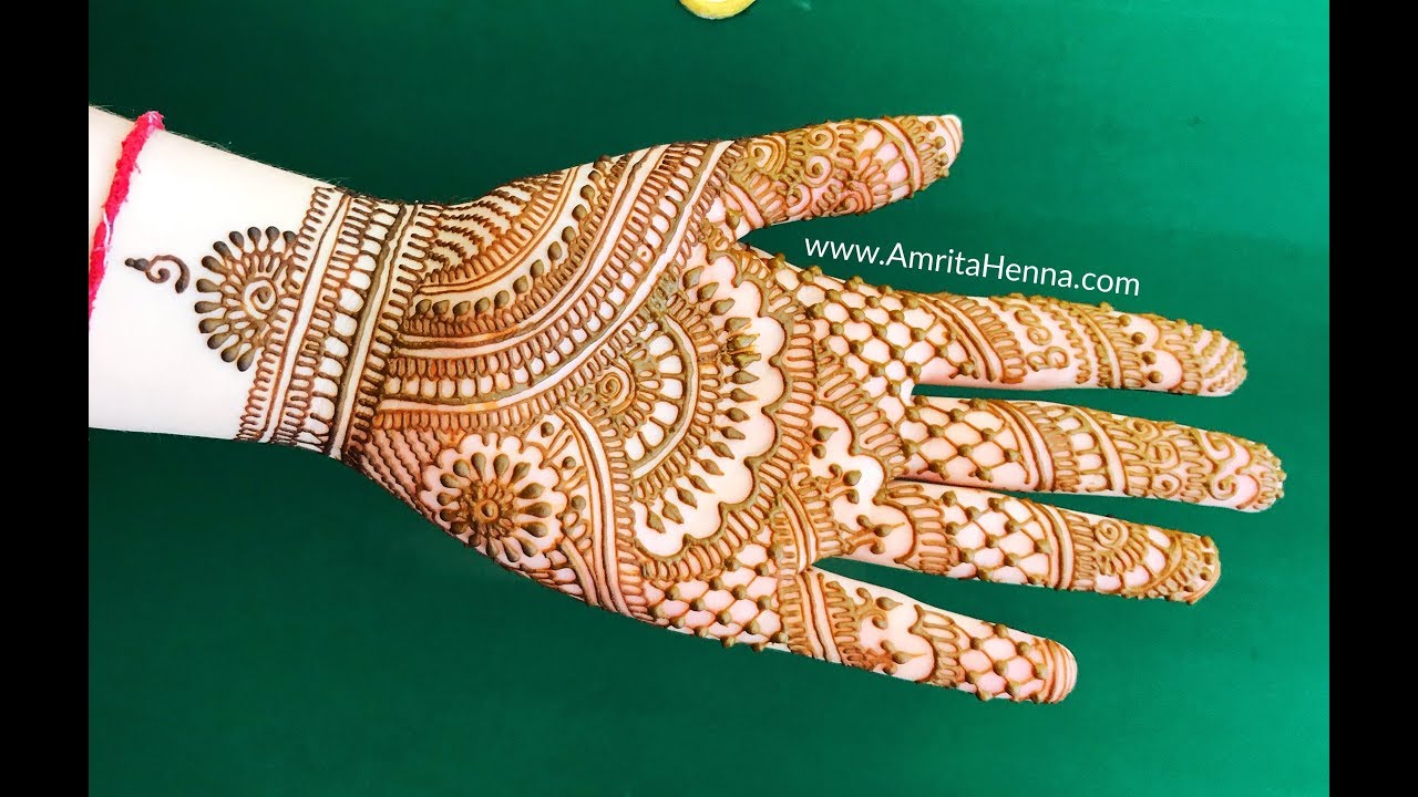 दुल्हन के हाथों को सजाऐं सुंदर राजस्थानी मेहंदी से | RAJASTHANI TRADITIONAL BRIDAL MEHNDI HENNA