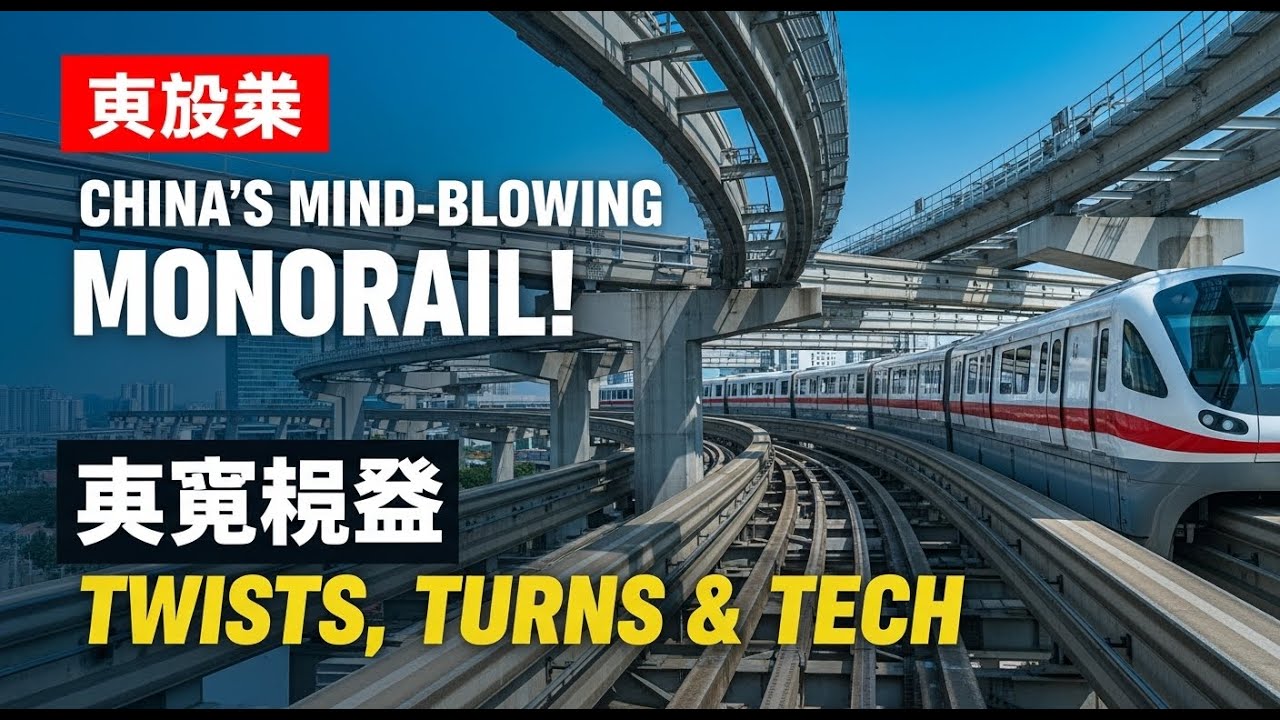 Monorail system China #monorail #smarttransport
