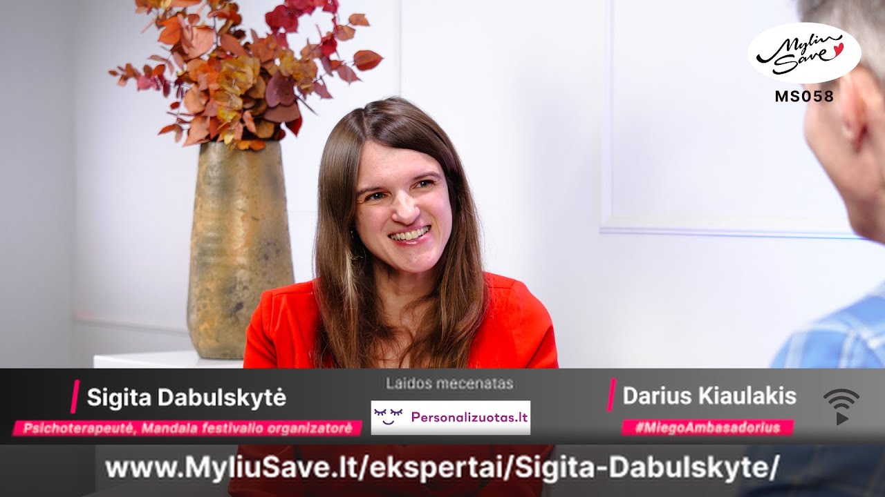 Sigita Dabulskytė & Darius Kiaulakis apie Mandala festivalį, psichoterapines sesijas | MyliuSave.lt