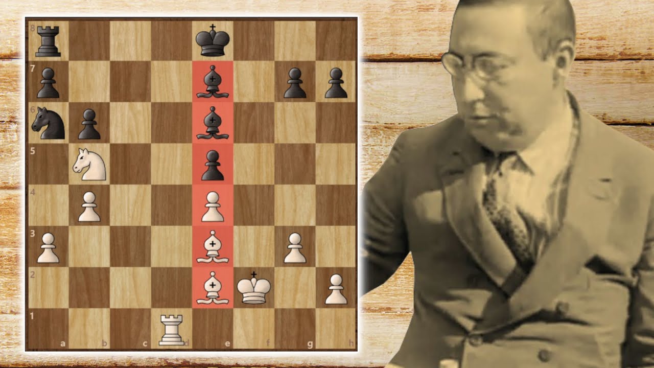 NA JEGO GENIALNEJ GRZE się WYCHOWAŁEM | Akiba Rubinstein - Siegbert Tarrasch | szachy 1928
