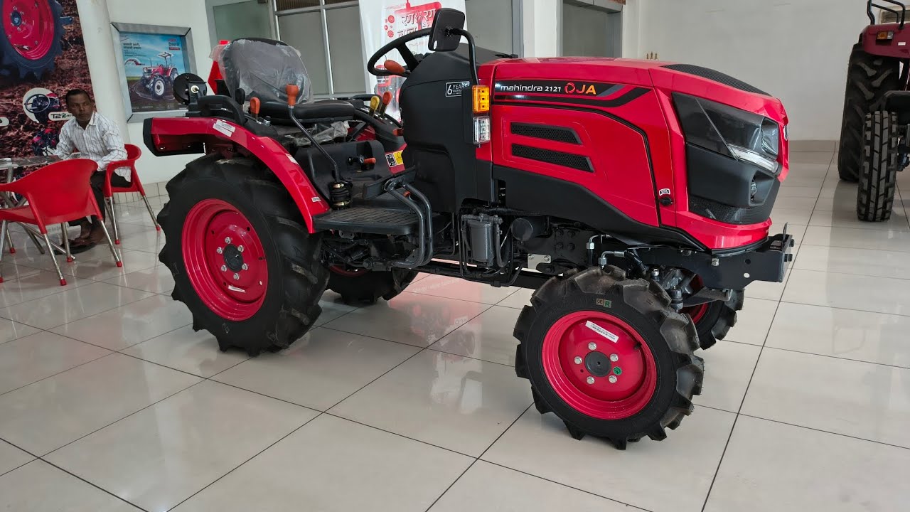 महिंद्रा न्यू लॉन्च ट्रैक्टर Gps सिस्टम के साथ Oja 2121 i smart series model 2025 new features