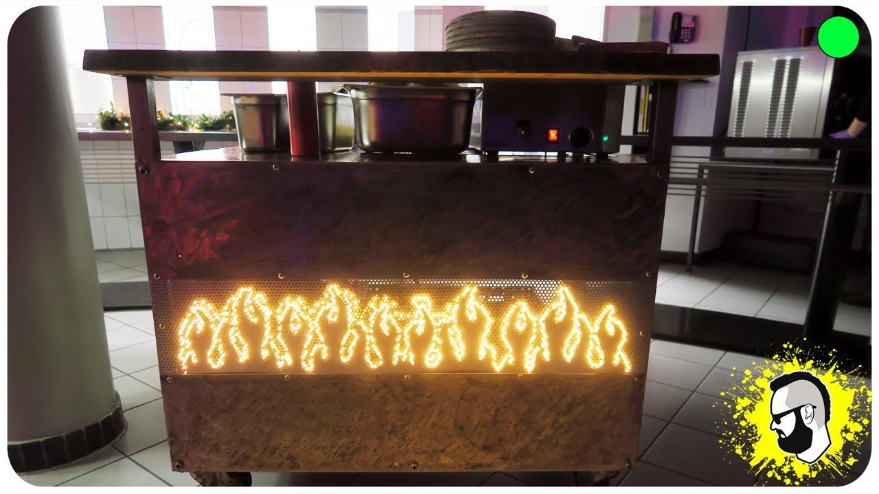 Grillstand / Hot Dog Stand (mit 800 LED`s)
