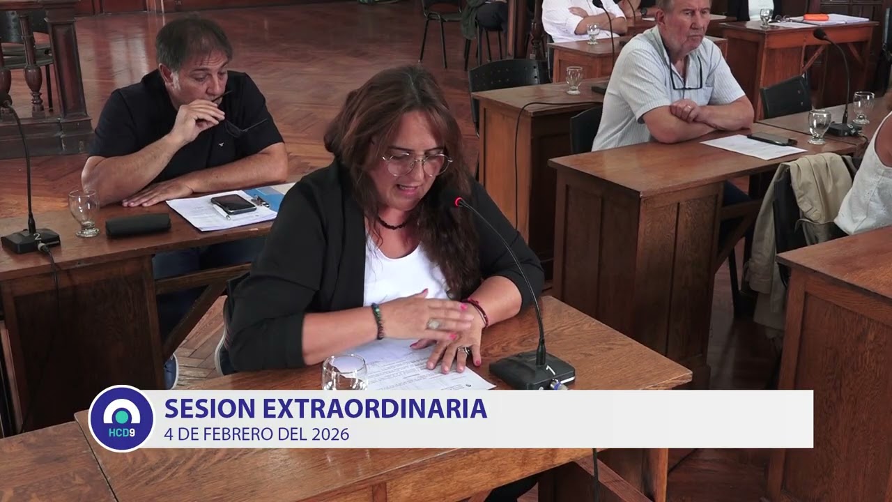 SESION EXTRAORDINARIA 4 2 2026