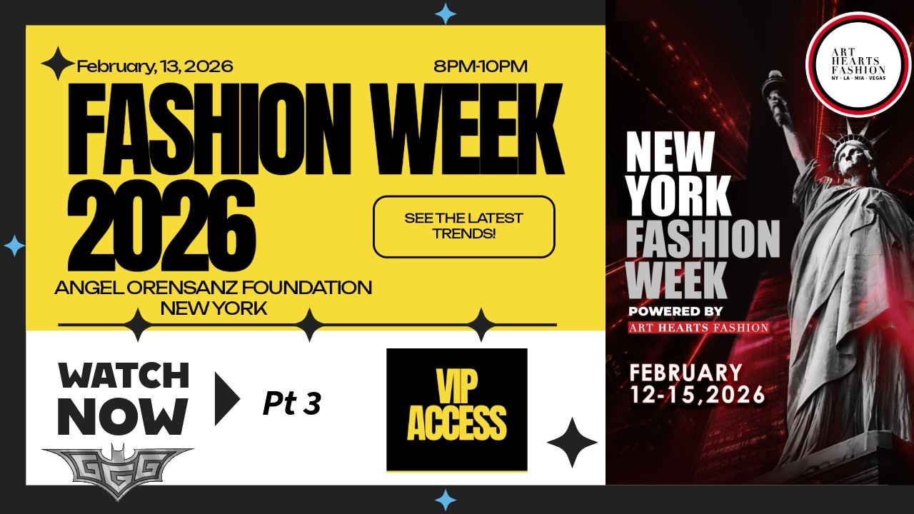 NEW YORK FASHION WEEK 2026 Powered by Art Hearts Fashion Erik Rosete - Gotham Geek Girl - NYFW PART3