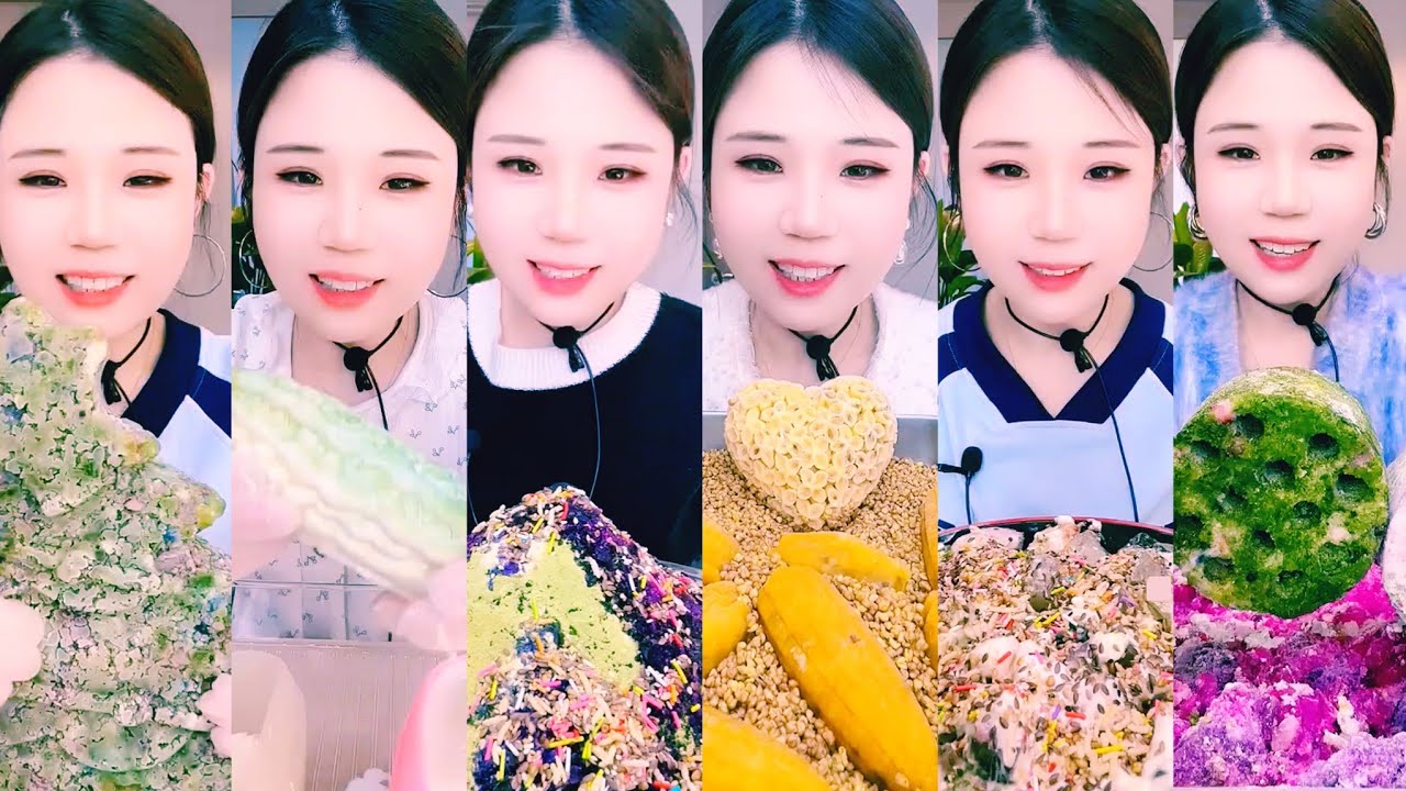 SATISFYING YY'S ICE🧊 || YY'S MOSTLY NEW ICE MUKBANG COMPILATION PART----22 || Ice Lover