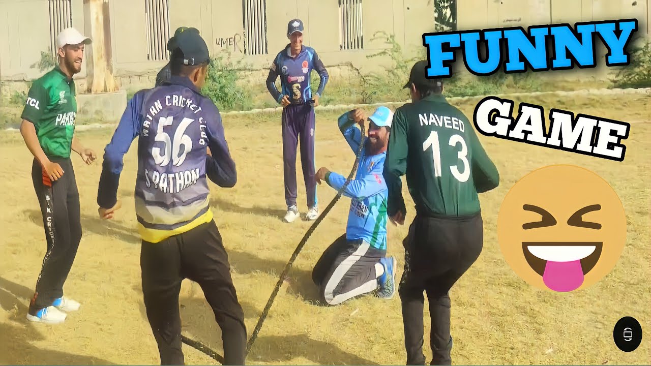 Cricket Funny Game √ Saeed Khan Aricket Academy