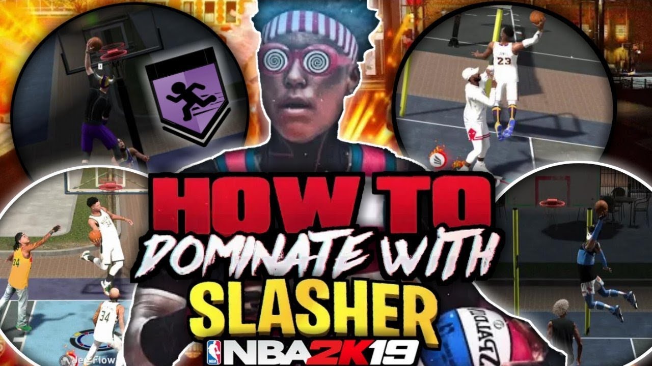 SLASHER BEST ANIMATIONS 🔥 NBA 2K19 CONTACT DUNK TUTORIAL | SLASHER JUMPSHOT | DRIBBLE MOVES 2K19