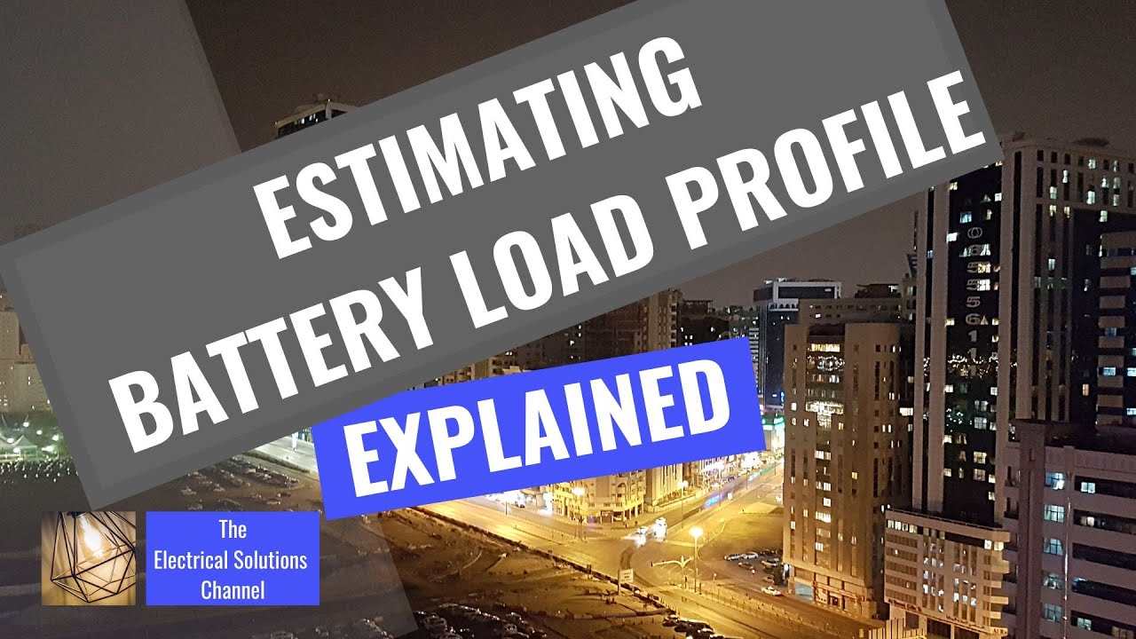 BATTERY LOAD CYCLE PROFILE
