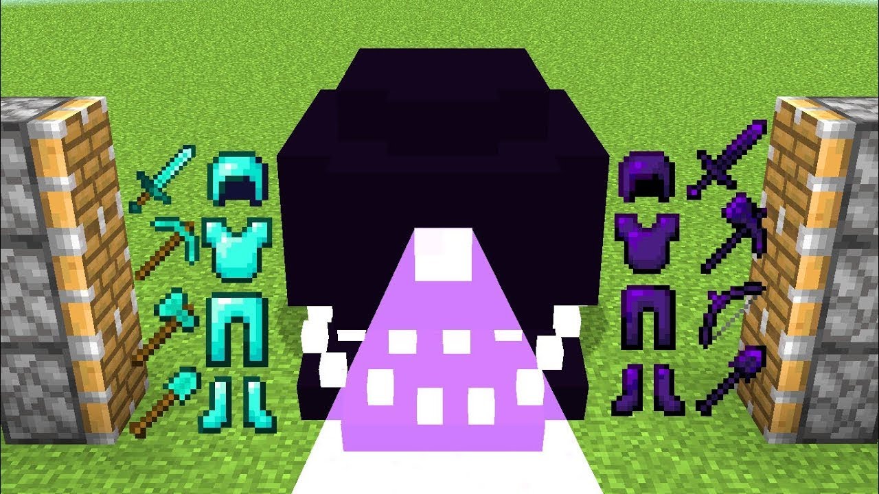all diamond armor + wither storm + all obsidian armor = ???