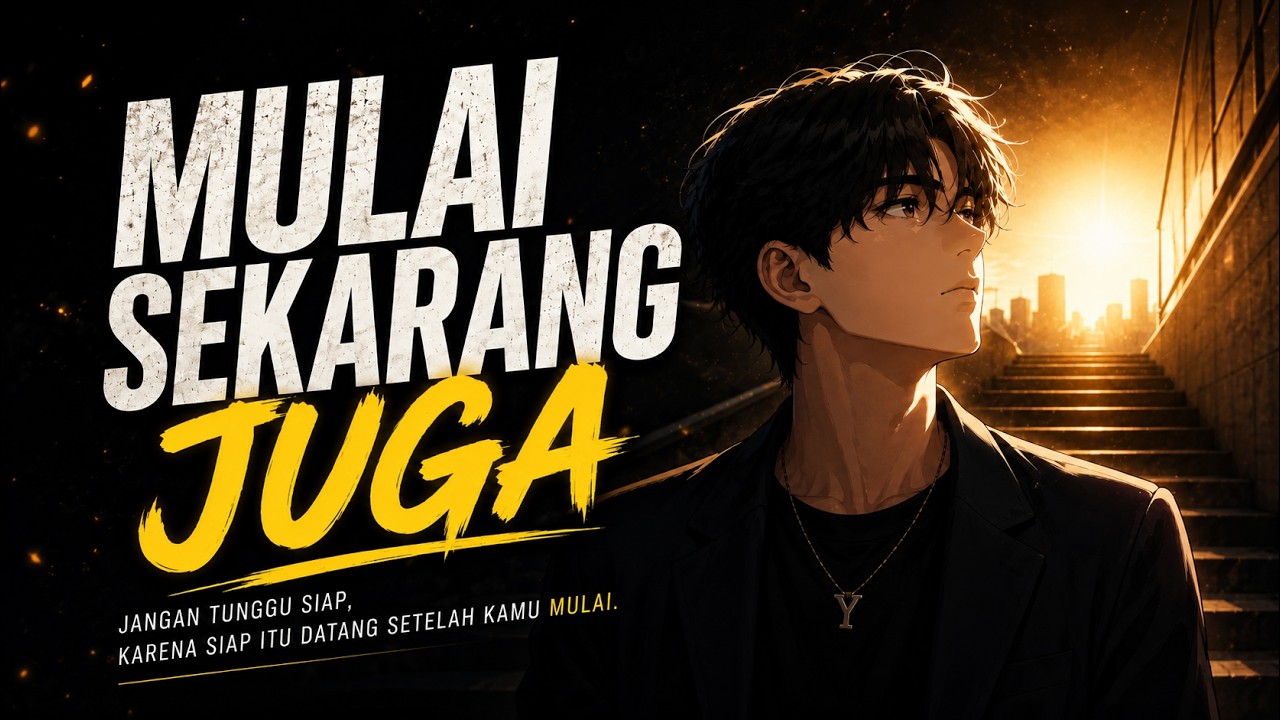 MULAI SEKARANG JUGA - TENTANG MIMPI, WAKTU DAN KEBERANIAN BERGERAK