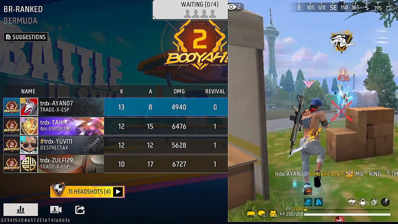 GRIND FOR FFMIC 39 AND 47 KILLS BOOYAH 🏆 IN 2 BACK TO BACK MATCHES | Ft.TRADE X ESPORTS