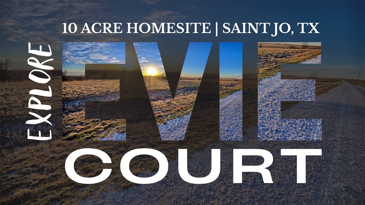 See What $200K Gets You in North Texas… 10 Acre Homesite in Saint Jo