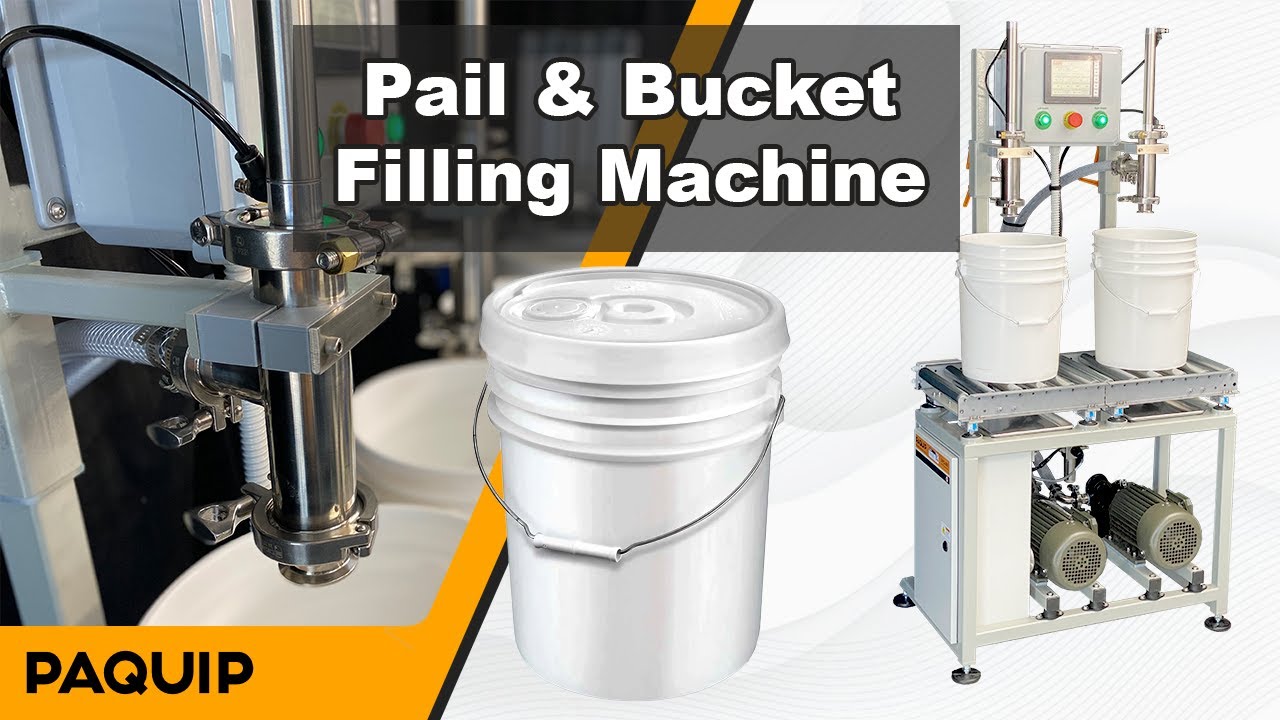 Pail Filling Machine - Dual 5 gallon (20l) bucket - XPG-200