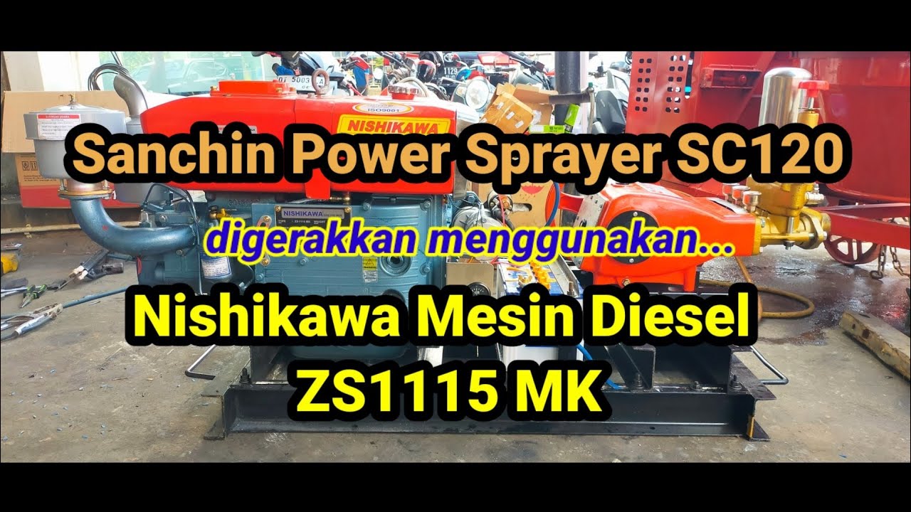 Sanchin SC120 dan Nishikawa ZS1115MK