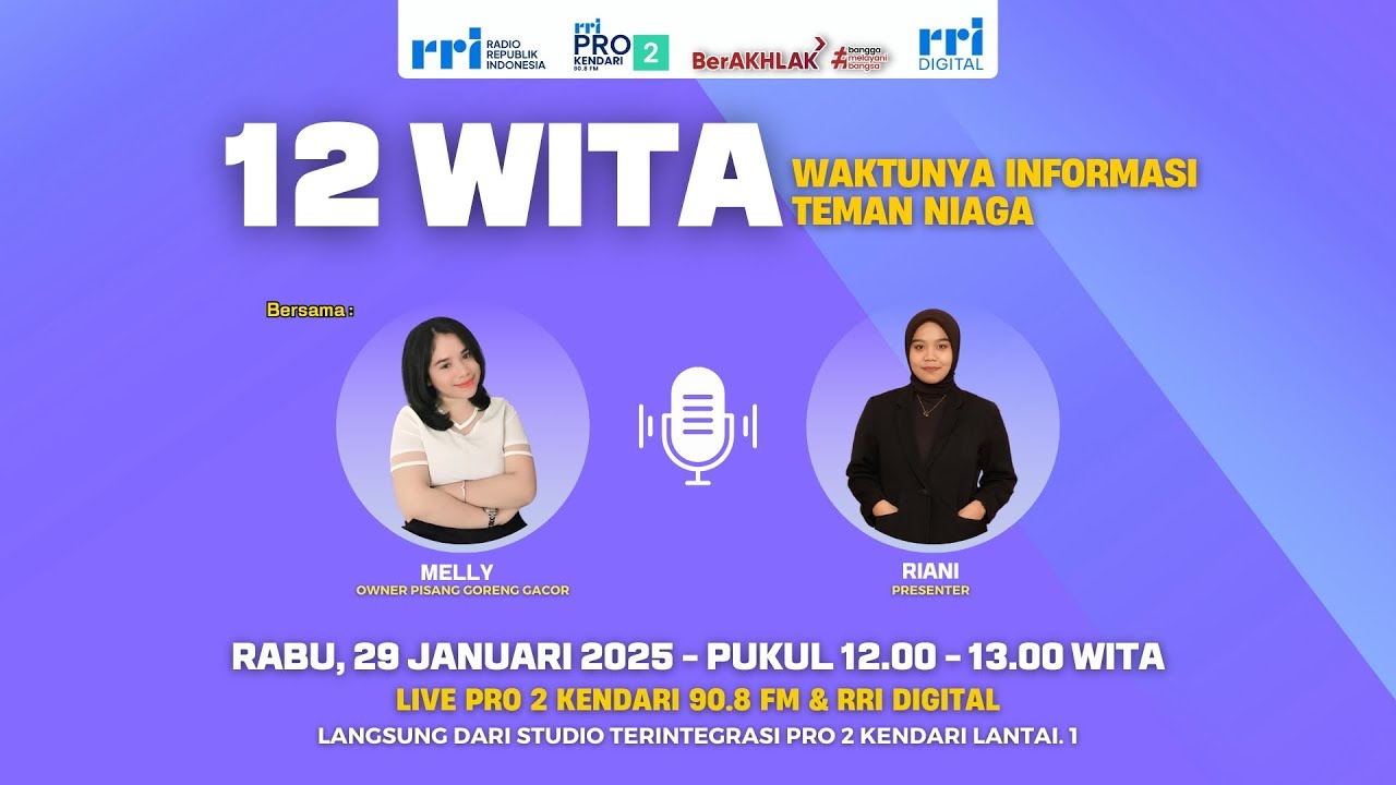 WAKTUNYA INFORMASI TEMAN NIAGA - BERSAMA OWNER PISANG GORENG GACOR KENDARI
