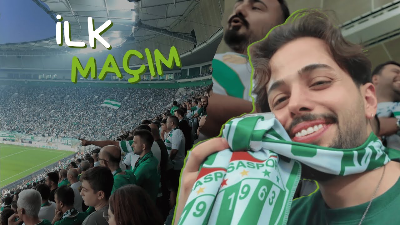 İlk Kez Maça Gittim ⚽, Bursaspor 🐊 | vlog