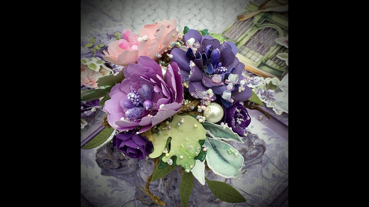 Trio Fevrier Lilac Garden de Mintay- Boite Explosion