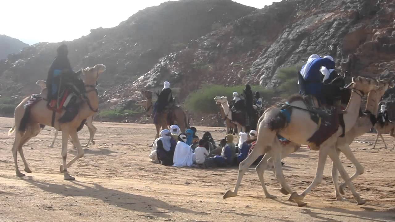 Tuaregs and their Camels