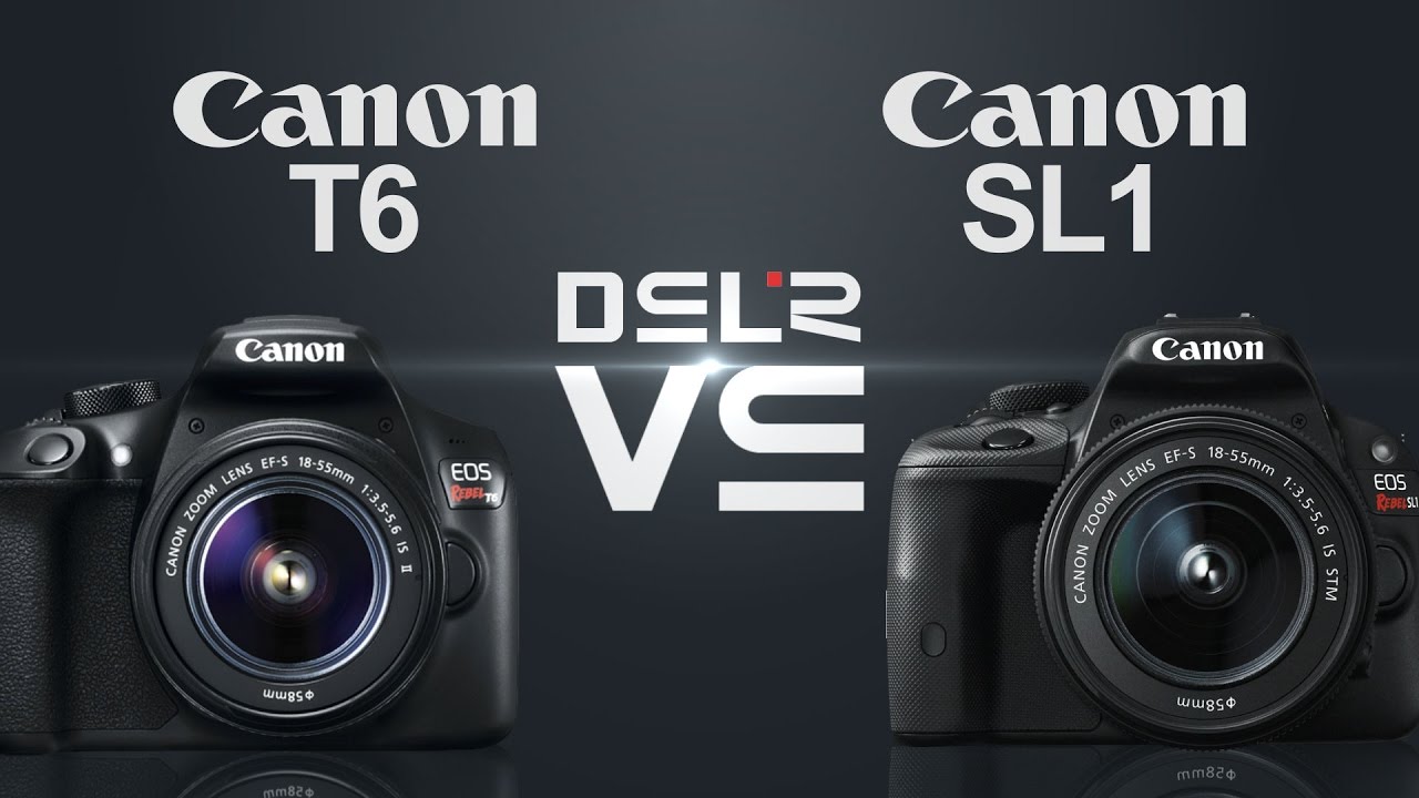 Canon EOS Rebel T6 (1300D) vs Canon EOS Rebel SL1 (100D)