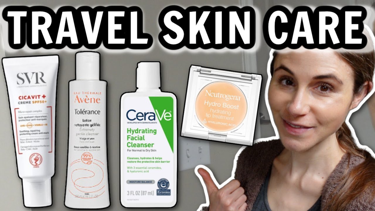 SKIN CARE I PACKED ✈PACK WITH ME FOR A WEEKEND | Dermatologist @Dr Dray