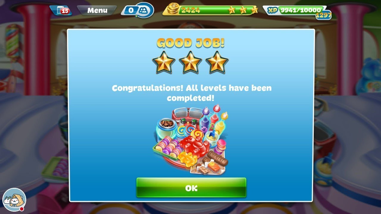Cooking Fever Michelle's Confectionery Level 40
