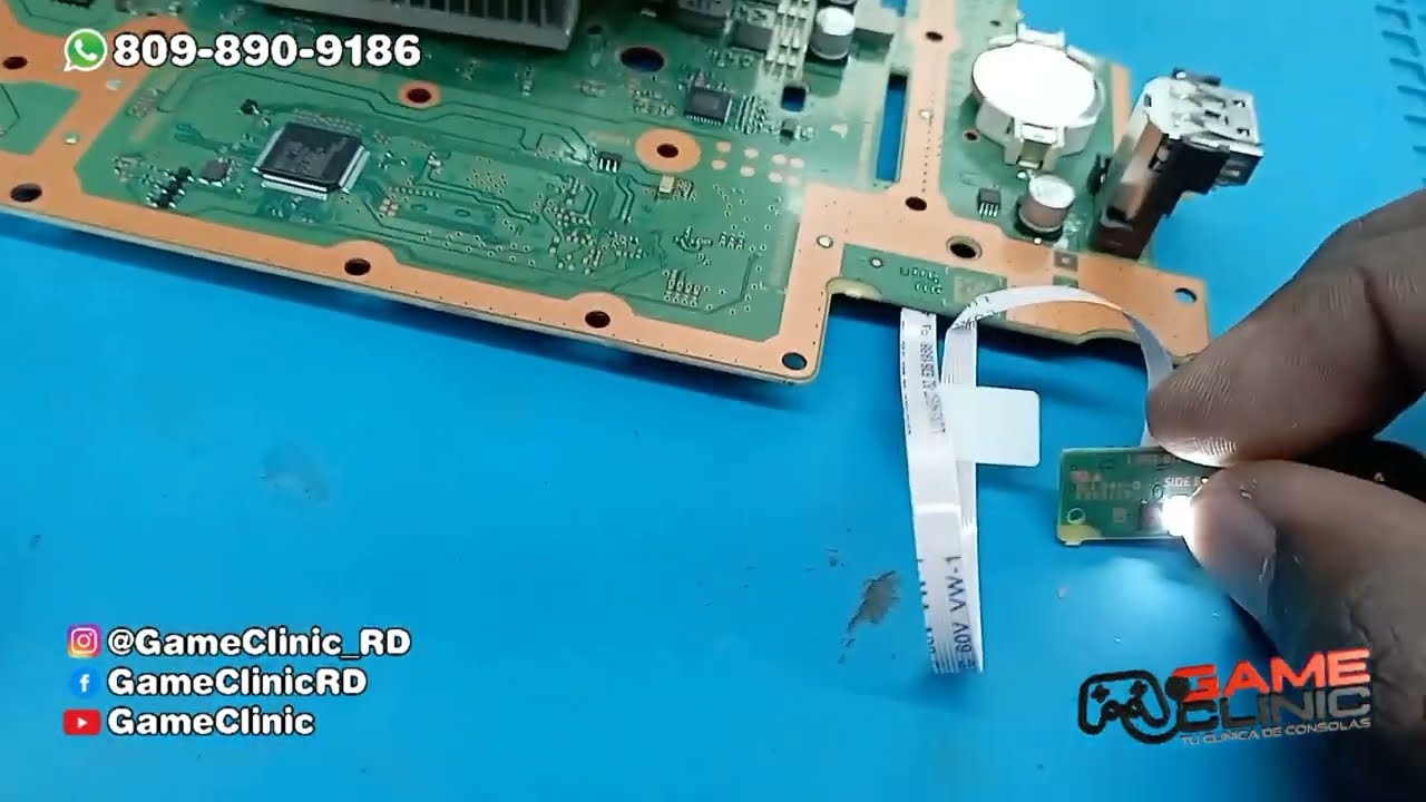 PS4 Slim SAF-006, error luz blanca y sin imagen, Solucionado ✅