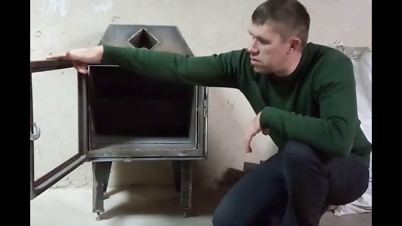 Каминную топку из стали своими руками.