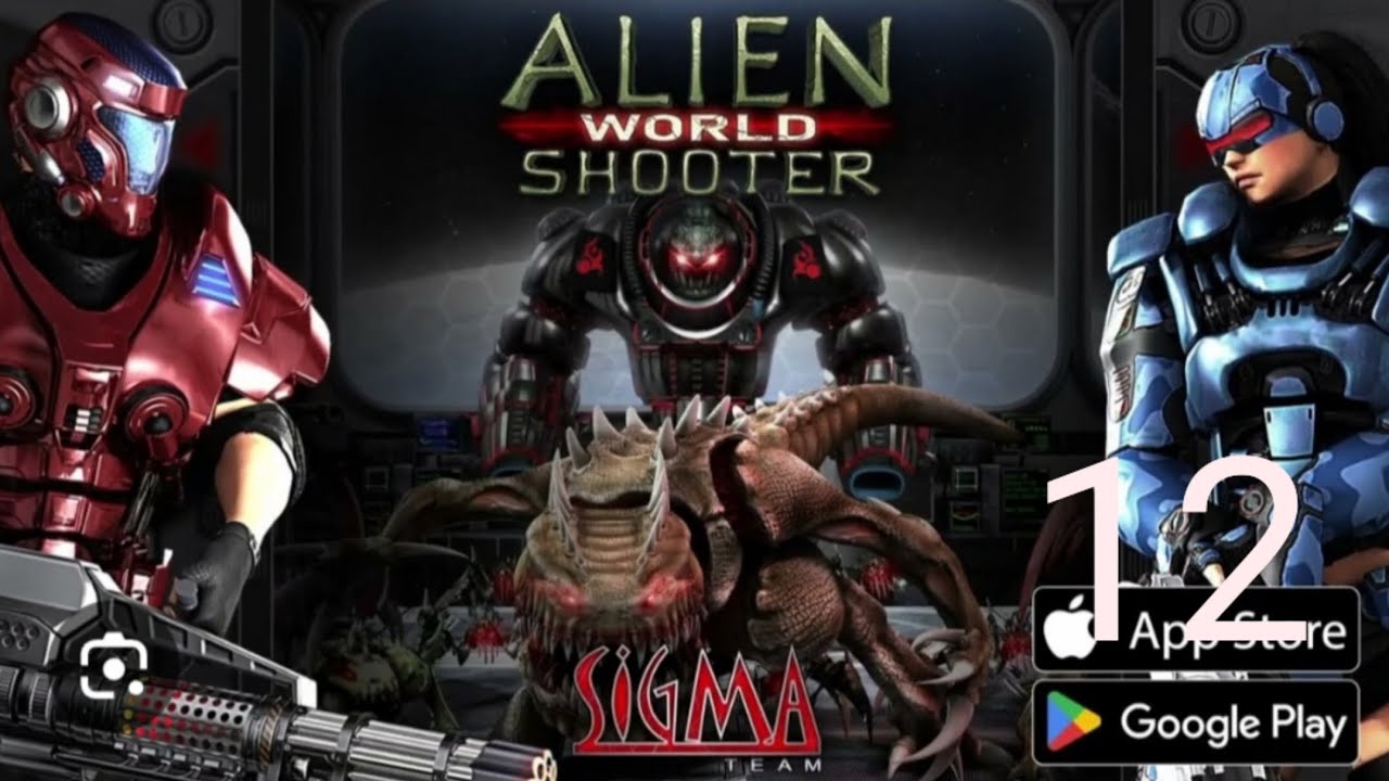 Alien shooter world part 12 