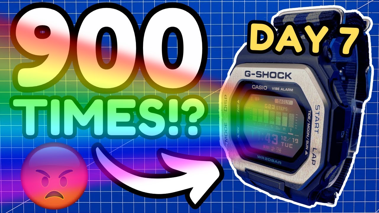 🌈⌚ ОБЗОР G-Shock GBX-100 Обзор и МОД! 🚨👈😡 #WatchOfTheWeek