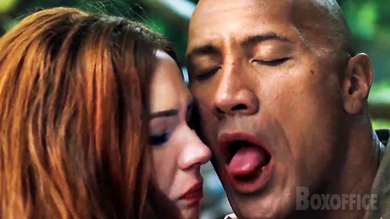 Eles não sabem beijar 😂 | Jumanji: Bem-Vindo à Selva | Clipe 🔥 4K