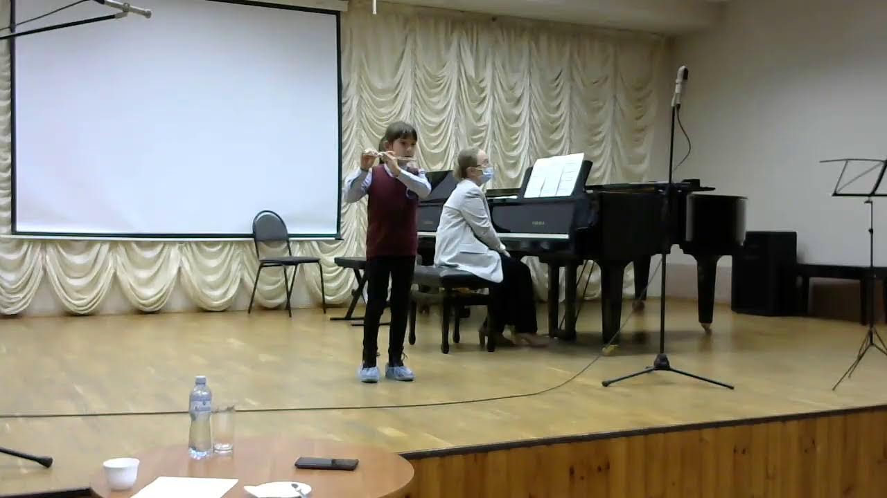 Мастер-класс . Доцент Московской  Консерватории им. Чайковского Ольга Ивушейкова (флейта).