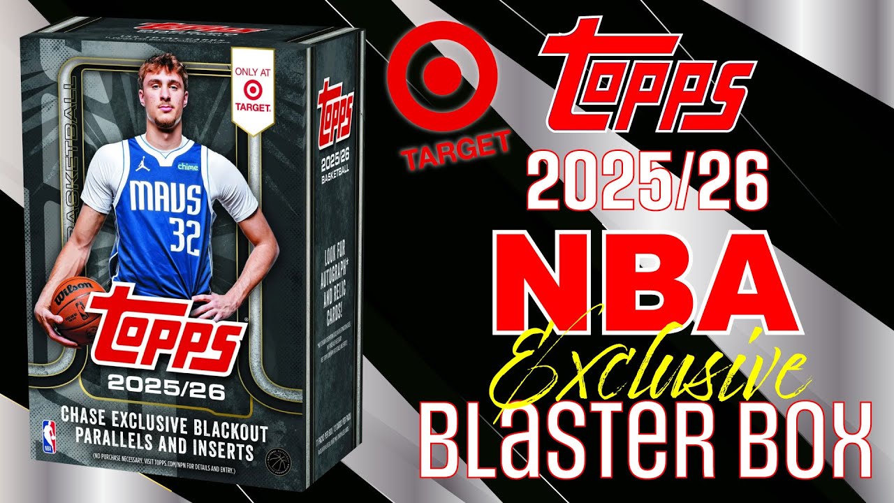 HUNTING Cooper Flag Blackout Parallels in 2025 Topps Blaster Boxes