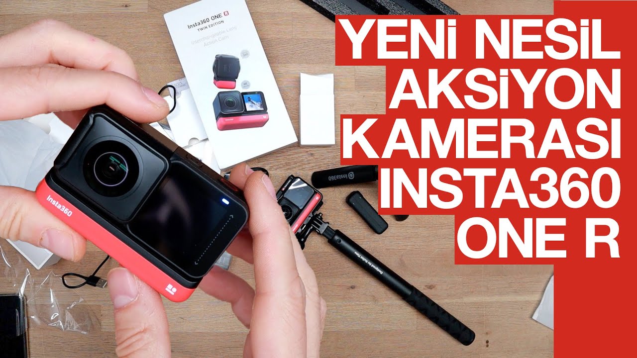 Yeni Nesil Aksiyon Kamerası - Insta360 One R 🎥