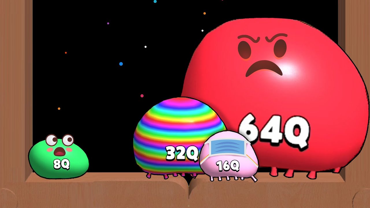Blob Merge 3D: [разблокировать 1024K] с 174 по 198 уровень