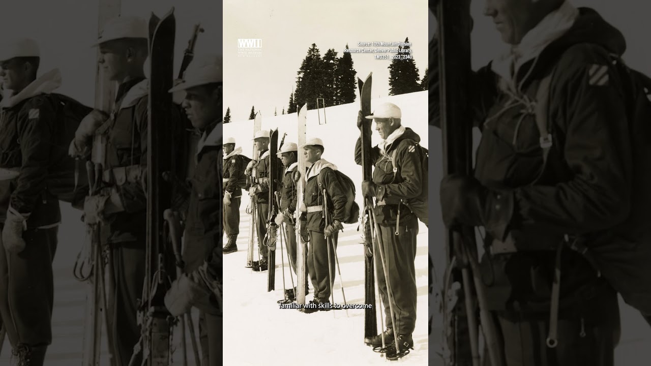 10th Mountain Division's Legacy on U.S. Skiing and Snowboarding #history #ww2 #army  #olympics