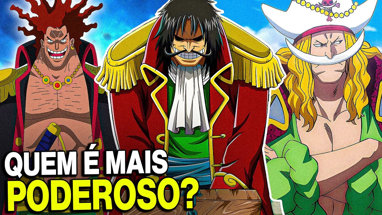 10 Personagens Mais PODEROSOS da ANTIGA ERA em One Piece