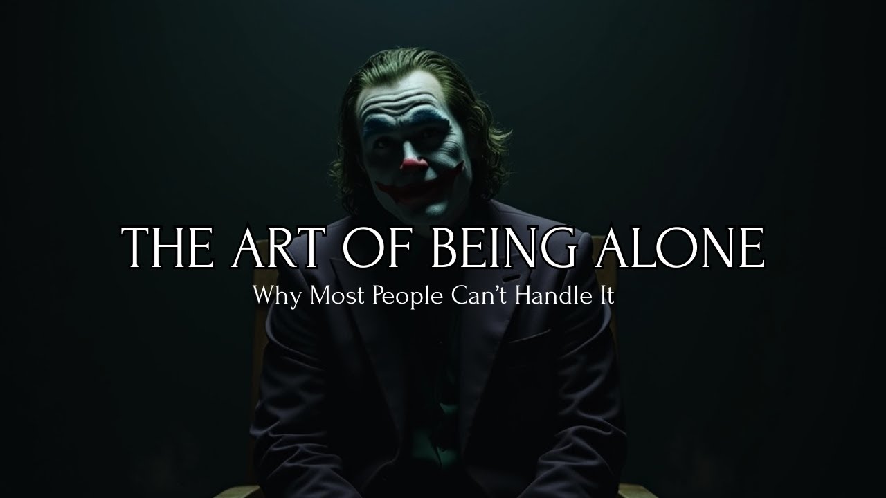 The Art of Being Alone: Why Most People Can’t Handle It