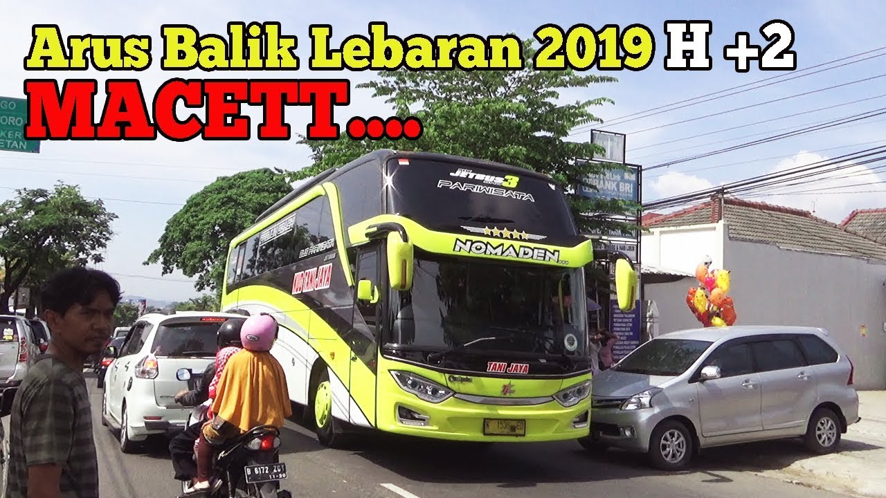 Hunting Bus Arus Balik Lebaran 2019 H +2 Terminal Bus Purwantoro Wonogiri