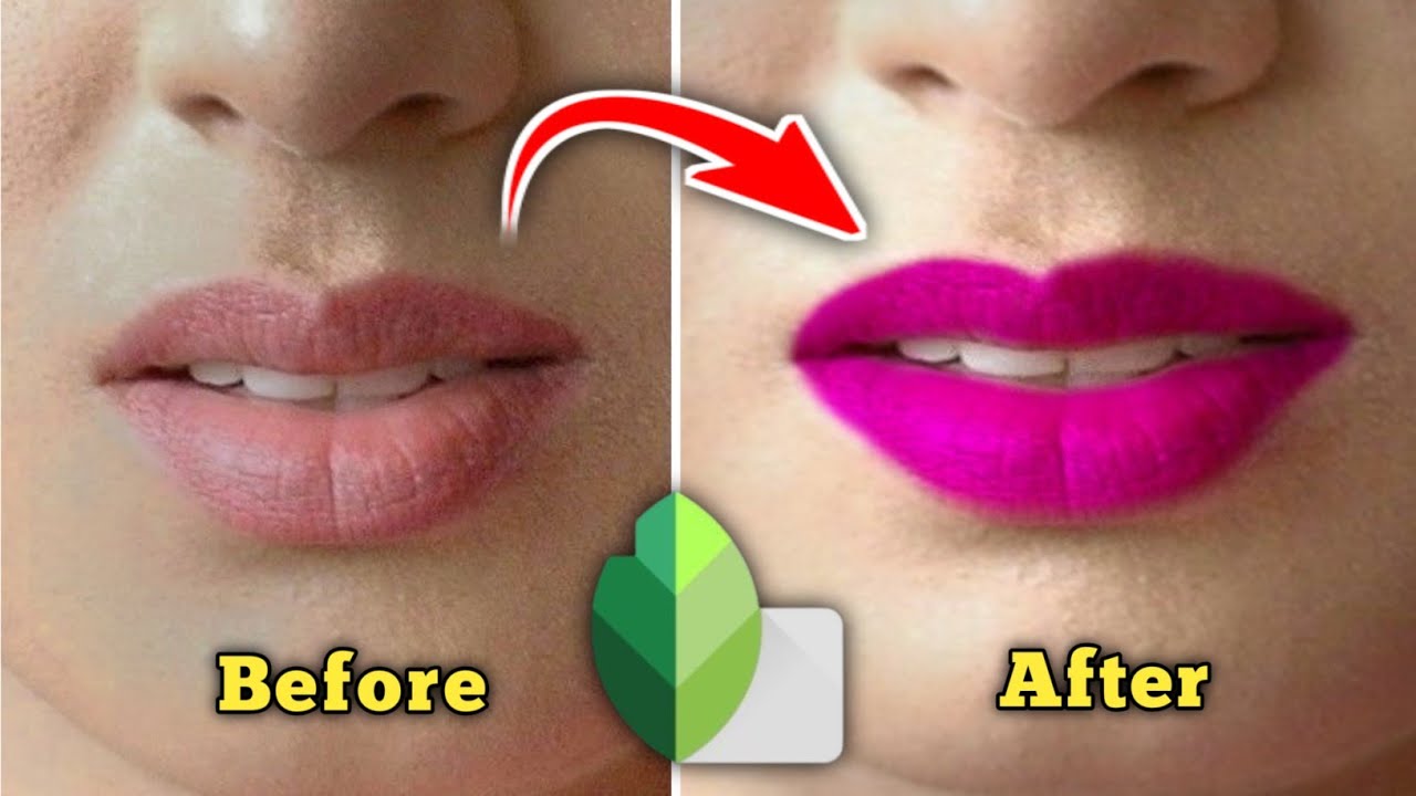 Snapseed photo Editing Curve tool ||Rose color lips makeup💄 Swlwngni fwi
