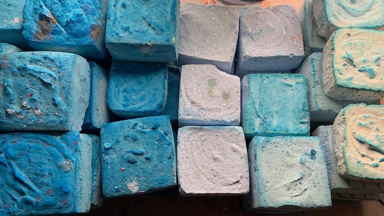 Gritty Mass Crush  Airy Blue CFD Gymchalk Reformed Blocks