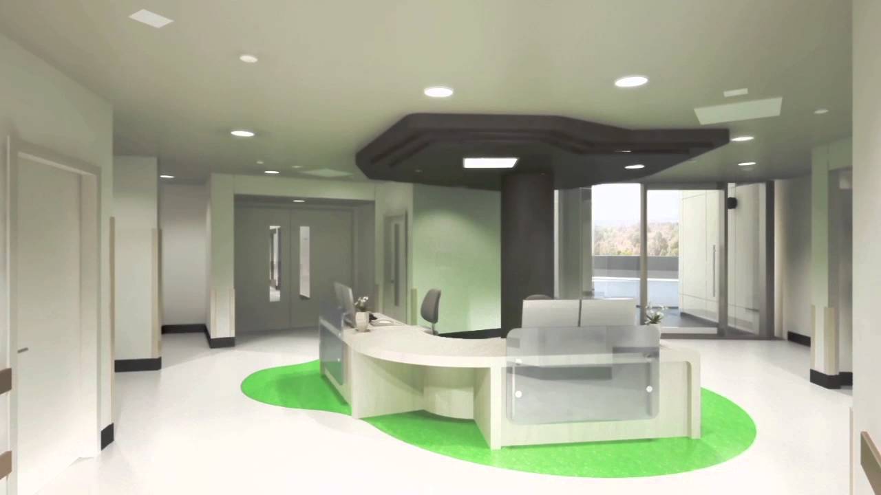 Perth Children's Hospital – inpatient rooms and wards fly-through