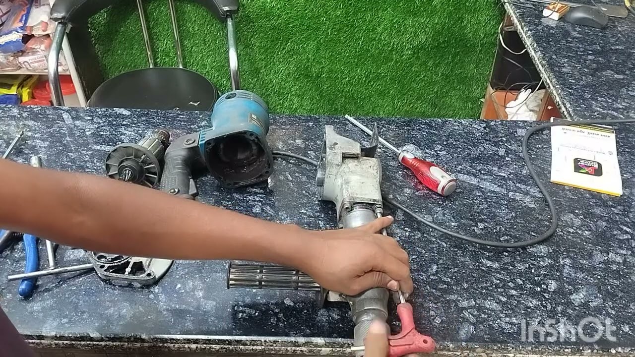 How to change the connecting roat of 5kg hammer machine 🤯🥵🥵🔥🤯